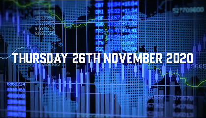 Market Update - 26th November 2020.